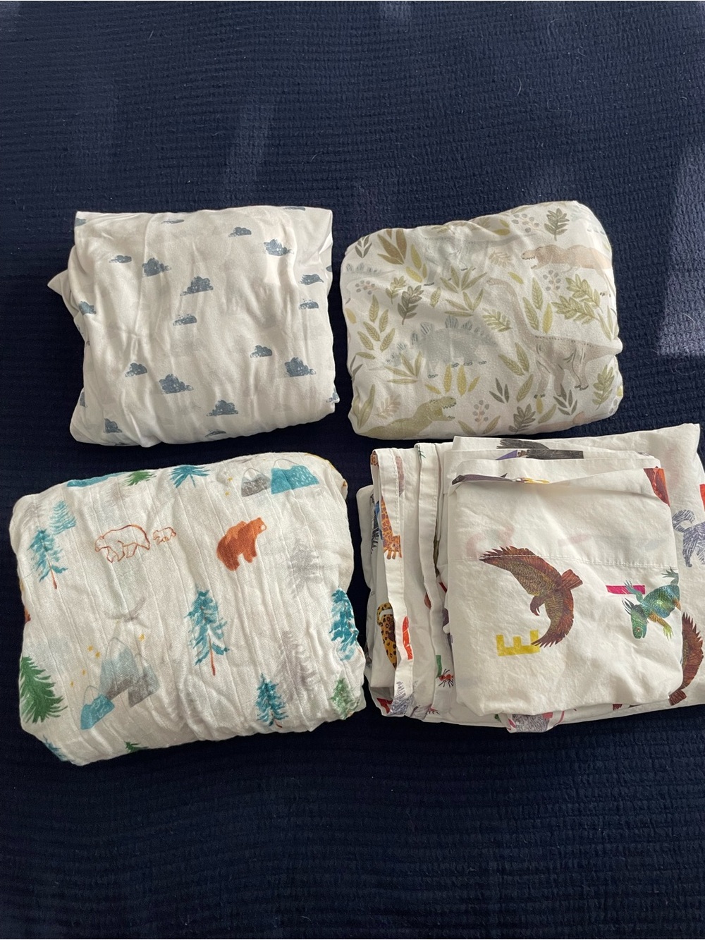 Crib sheets bundle (set of 4)